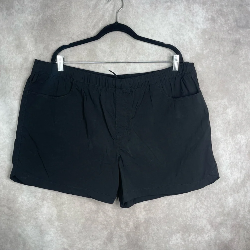 Carhartt Force Relaxed Fit Ripstop 5-Pocket Work Shorts‎ In Black Women's Sz XXL